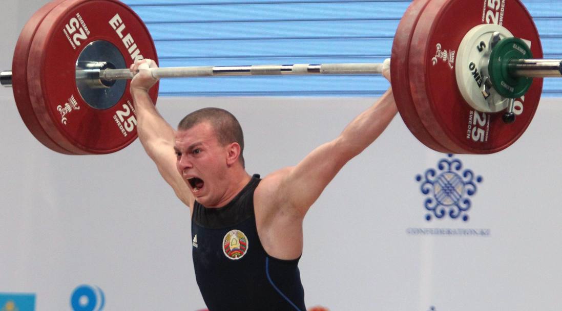 Mondiali di sollevamento pesi: Stanislav Chadovich (Bielorussia) 